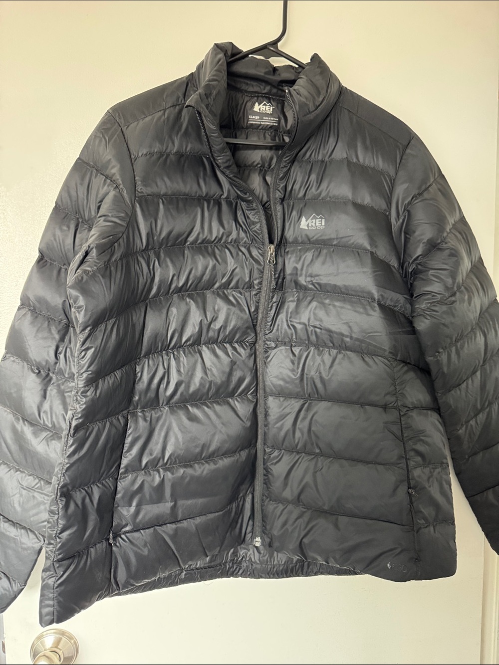 REI 650 Down Jacket - Women's XL Black Puffer